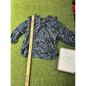 Anthropologie Women's Medium Floral Print Top